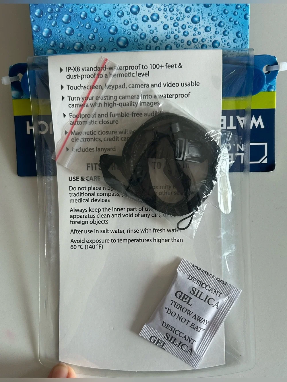 New Waterproof Phone Pouch - Secure Magnetic Closure